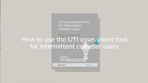 Como usar o Kit de Avaliação de ITU para utilizadores de cateterização intermitente